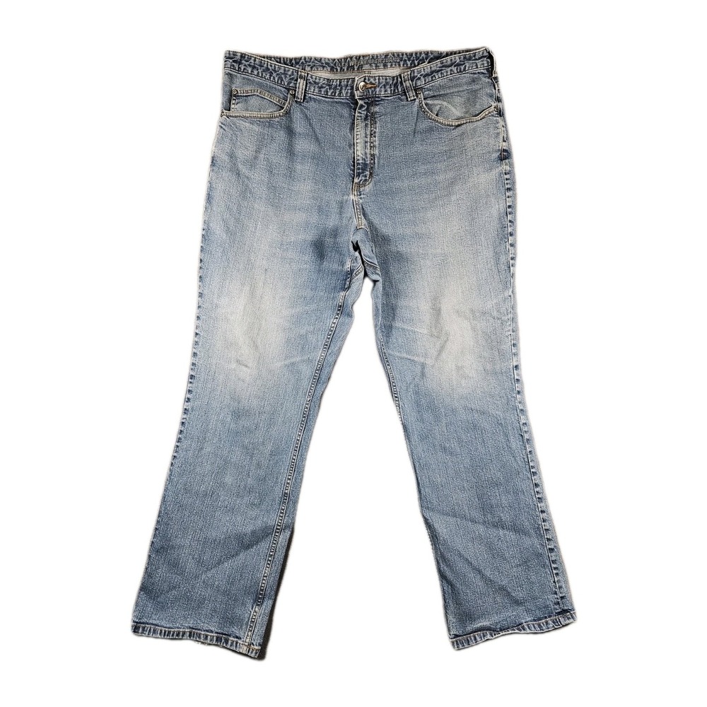 Duluth Trading Co Flex‎ Weekender Jeans Mens 42x32 Relaxed Cotton Denim 62600